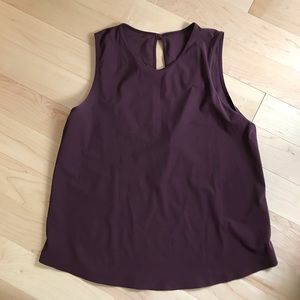 Lululemon tank - burgundy